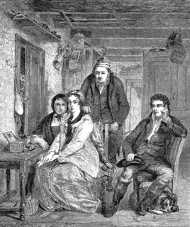 Duncan Gray with his family at home