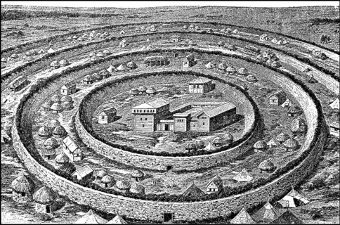 Ring settlement of the Avars
