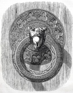 A finely chiselled iron ring