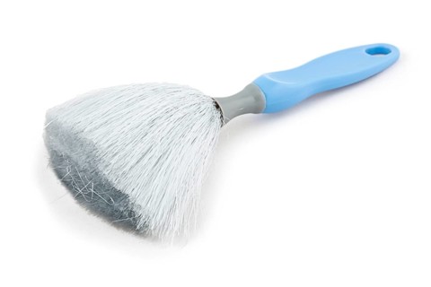 Dust brush isolated on white background