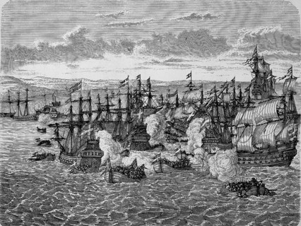 The Sea Battle in the Sound