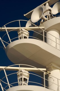 Ea. cruise ship radar and signaling equipment