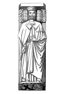 Landgrave Konrad of Thuringia in the habit of the Teutonic Knights. Konrad of Thuringia