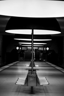 Black and white
