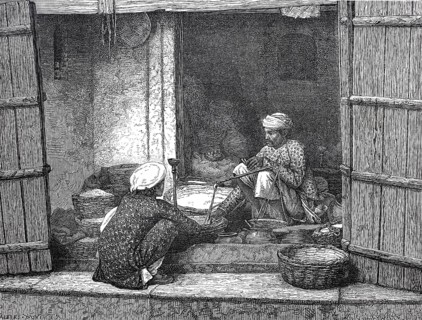 Grain and flour merchant in Patna