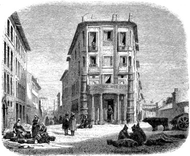 View of the House of Poussin