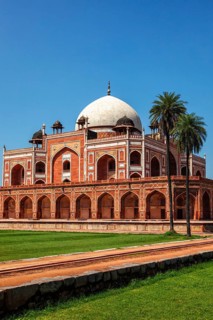 Humayun's Tomb famous tourist attraction destination. Delhi