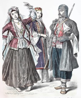 Folk traditional costume
