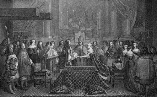 Marriage of King Louis XIV to Maria Theresa