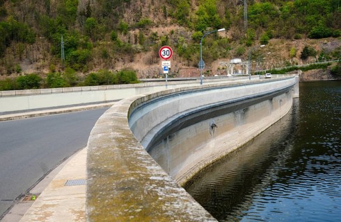 Hohenwartestausee dam