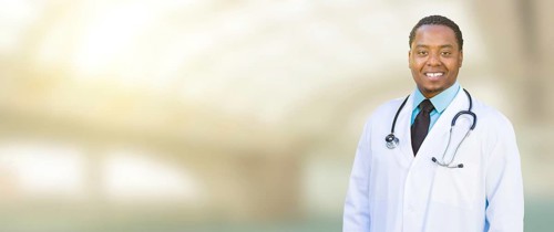 African american male doctor