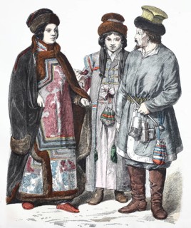 Folk traditional costume