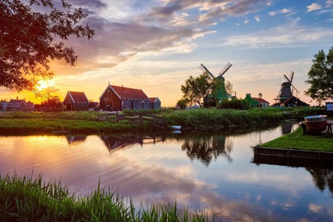 Netherlands rural scene