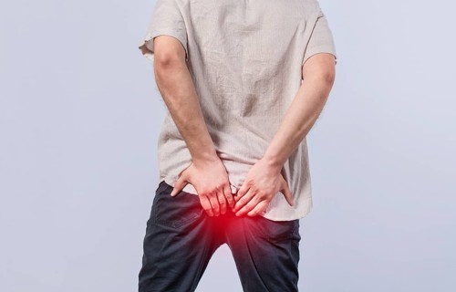 Man with diarrhea problem