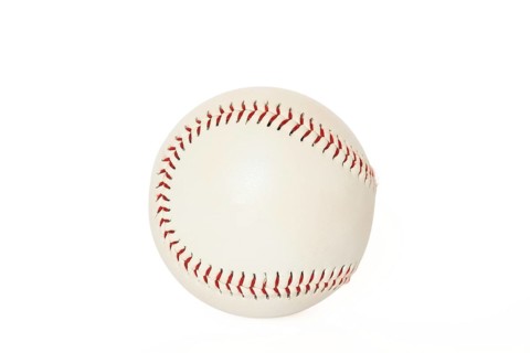 Base ball isolated on white background