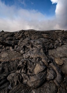 Petrified lava