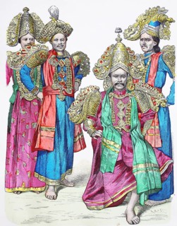 Folk traditional costume