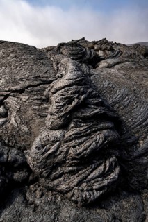 Petrified lava