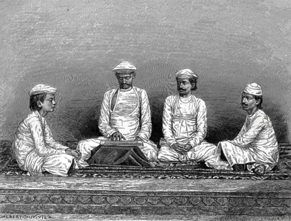 Men of the Bengal Brahmin Caste in 1860
