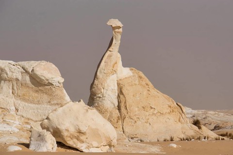 Morning in the White Desert