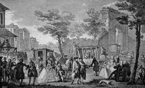Picture from the time of King Louis XV