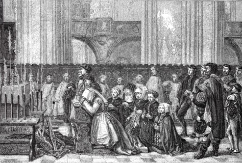 Salon of 1855. belgian school. the trentaines de metal de haze