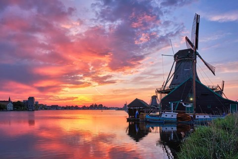 Netherlands rural scene