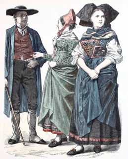 Folk traditional costume