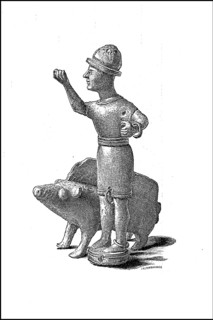 Celtic bronze figures