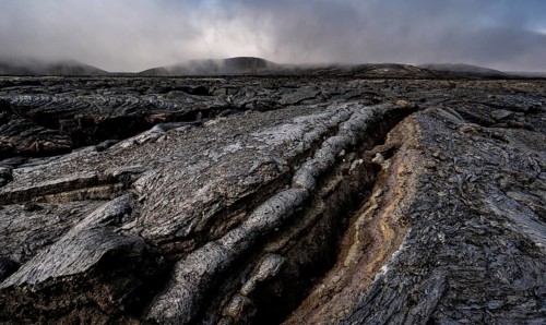 Petrified lava