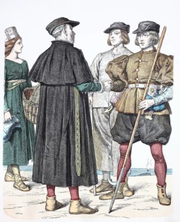 Folk traditional costume