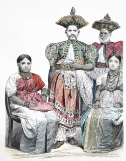 Folk traditional costume