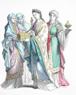 Folk traditional costume