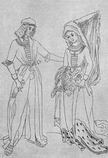Maximilian and his bride Mary of Burgundy