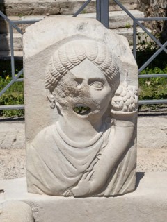The Fountain of Abundance in Via dell Abbondanza