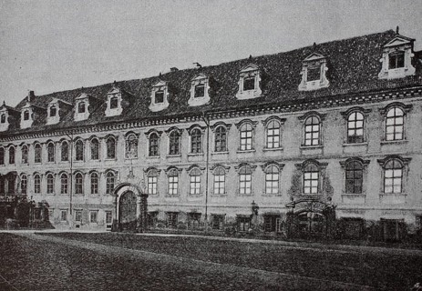 The Palace of Wallenstein in Prague