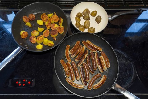 Nuremberg sausages
