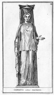 Statue einer Karyatide
