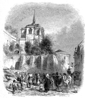 Chateau chapel of Clos Luce Castle in Amboise
