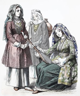 Folk traditional costume