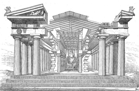 Construction of a Greek temple: The Temple of Zeus at Olympia