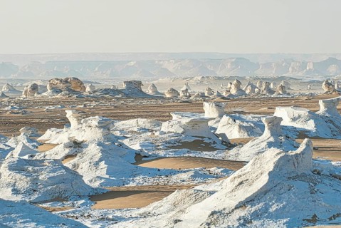 Morning in the White Desert