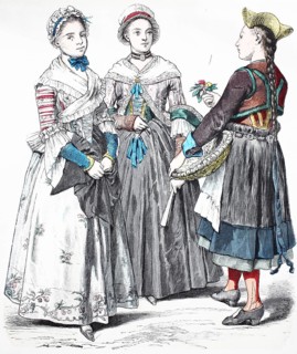 Folk traditional costume