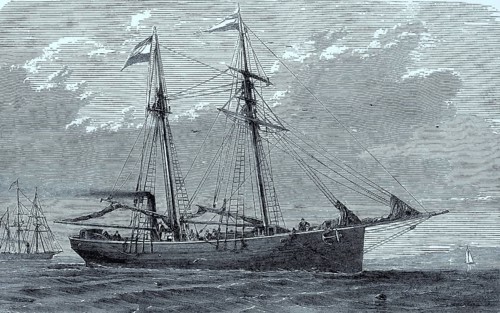 The Germania was a German schooner built in 1869 in Geestemuende