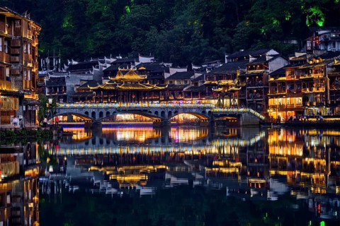 Chinese tourist attraction destination