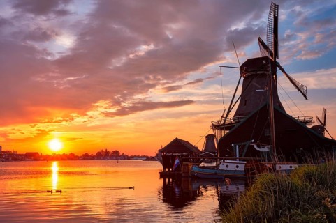 Netherlands rural scene
