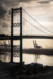 Dramatic port of san pedro