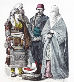 Folk traditional costume