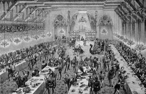 Guest banquet of a prince