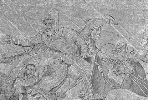 Darius at the Battle of Issos